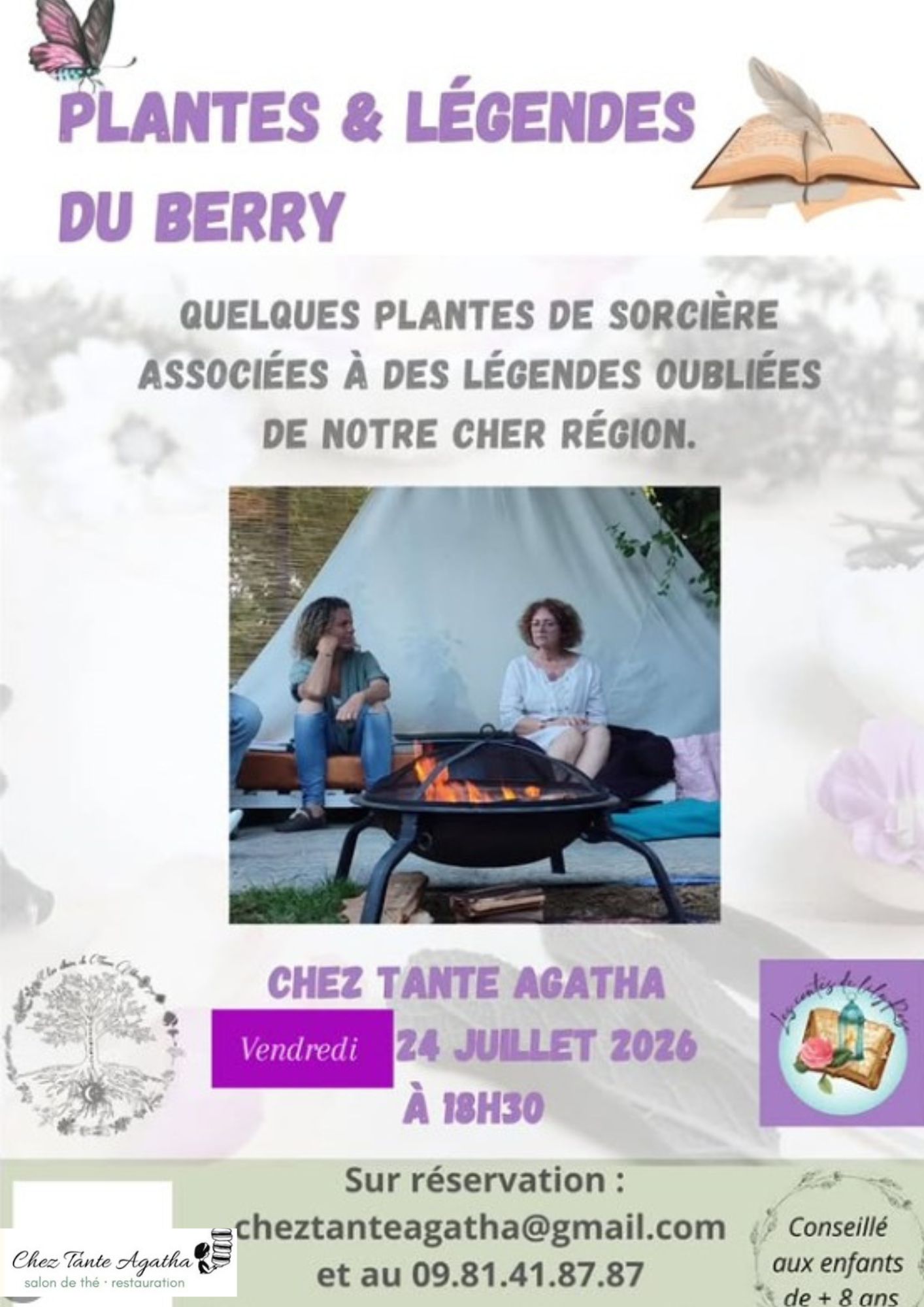 Conte- dégustation "Plantes et légendes du Berry"