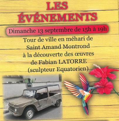 Tour de ville en méhari