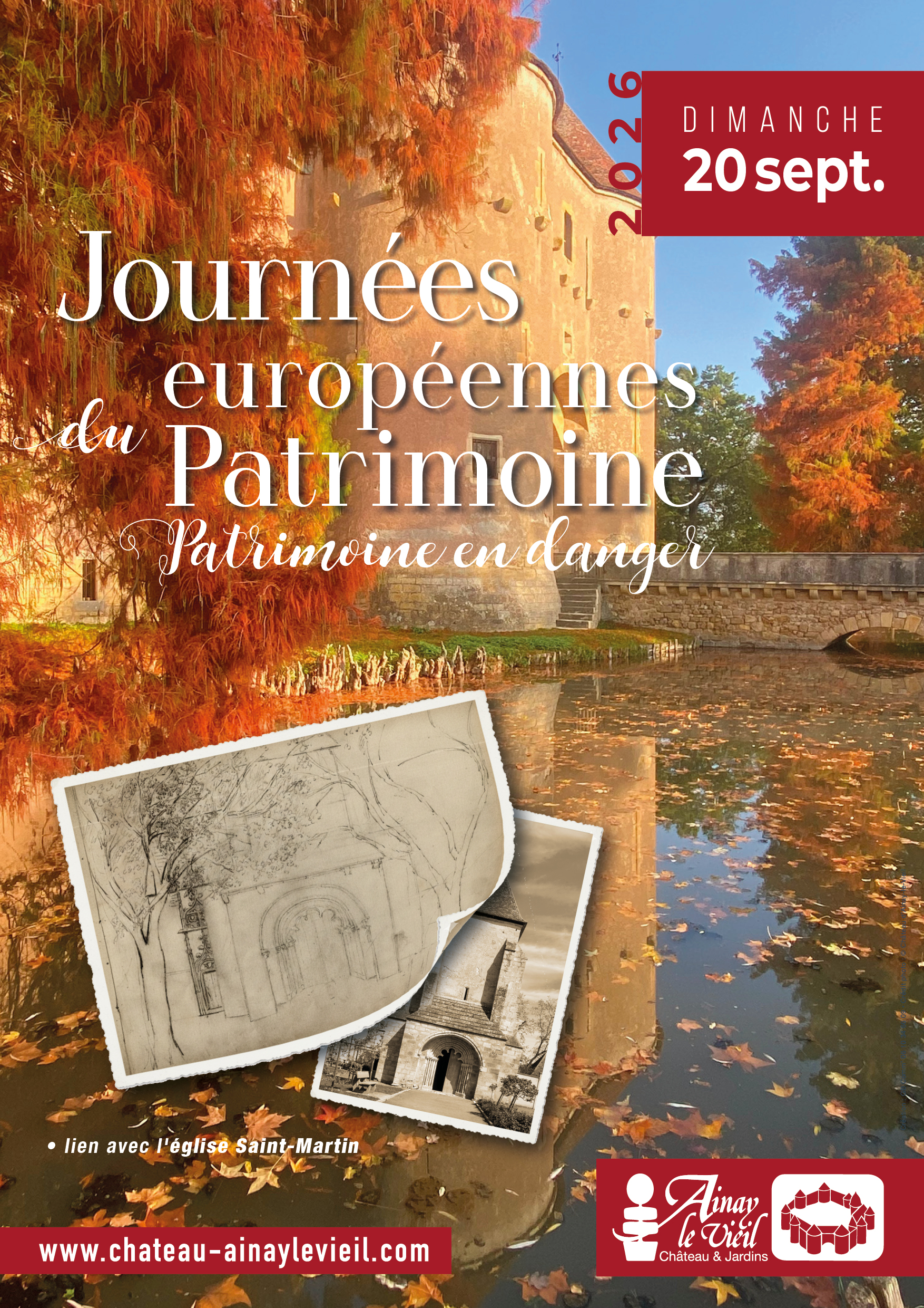 Patrimoine en danger — visuel événement