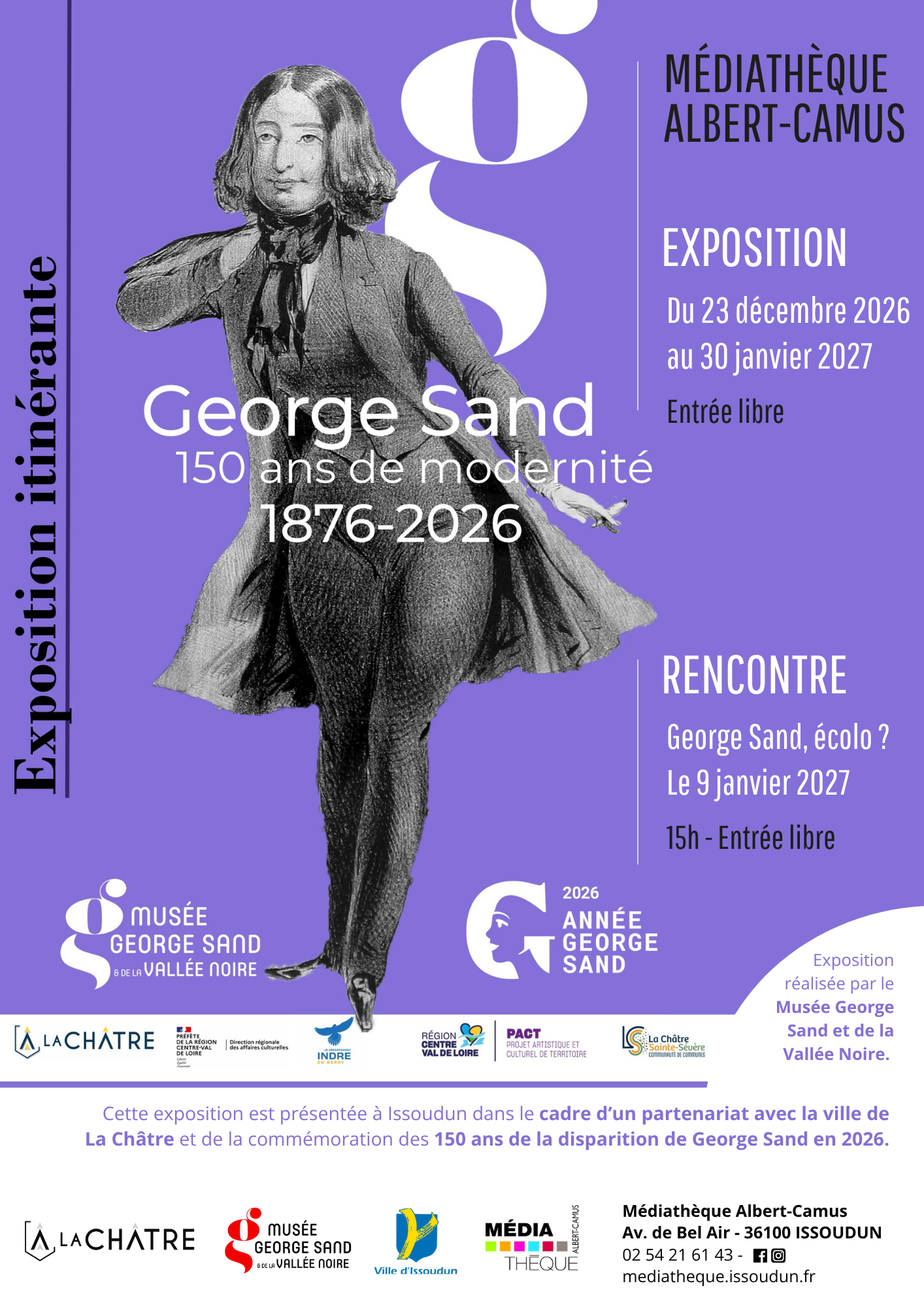 Rencontre "George Sand, écolo ?"