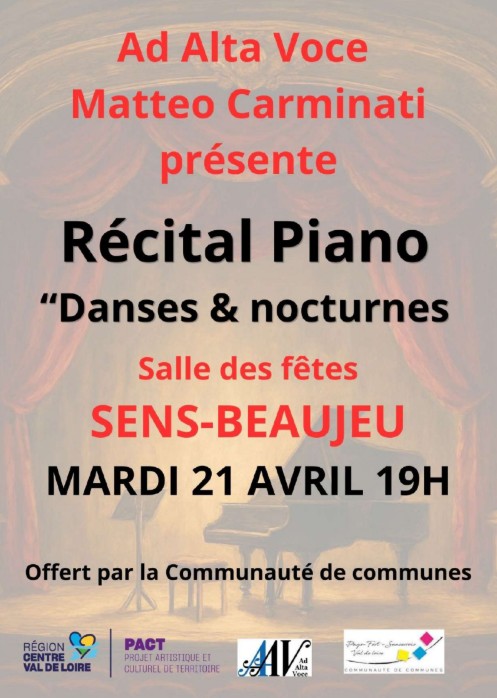 Récital piano — visuel événement