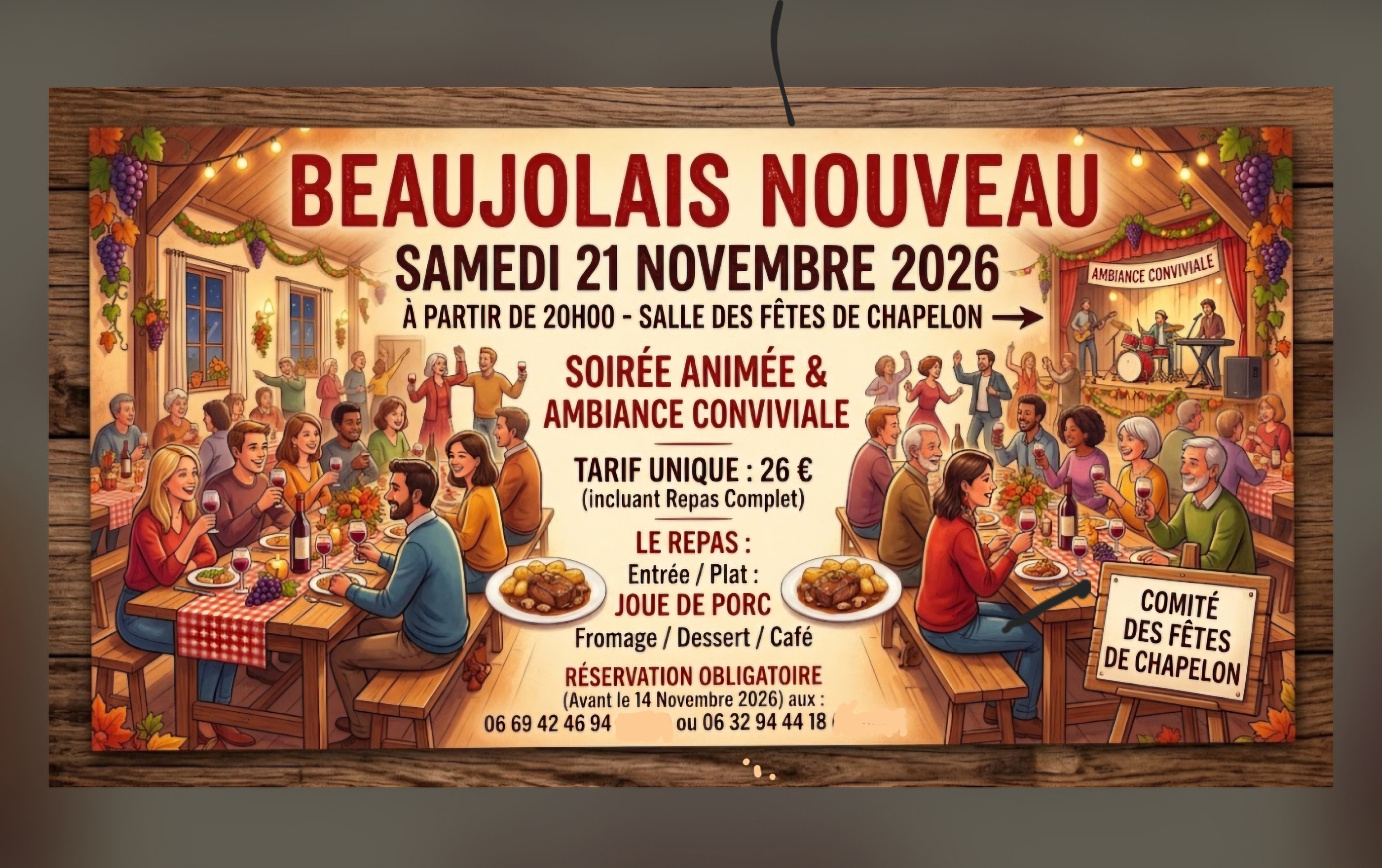 Soirée Beaujolais