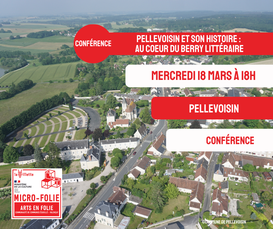 Micro-Folie : "Pellevoisin et son histoire : au coeur du Berry littéraire"
