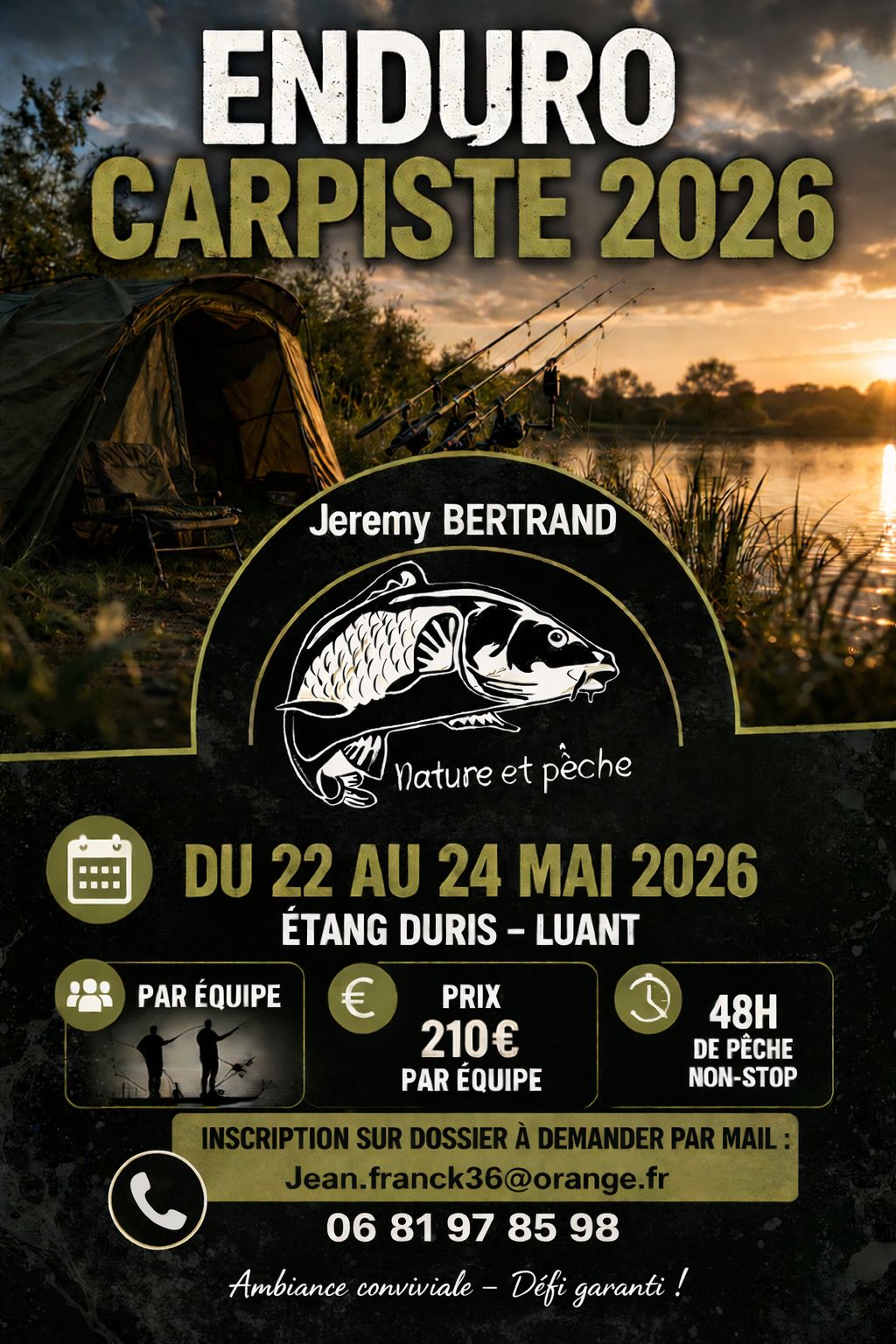 Enduro carpiste
