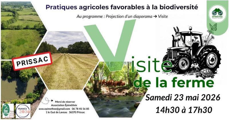 Visite à la ferme — visuel événement