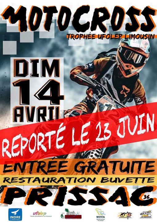 MotoCross Trophée du Limousin ufolep  France Centre-Val de Loire Indre Prissac 36370