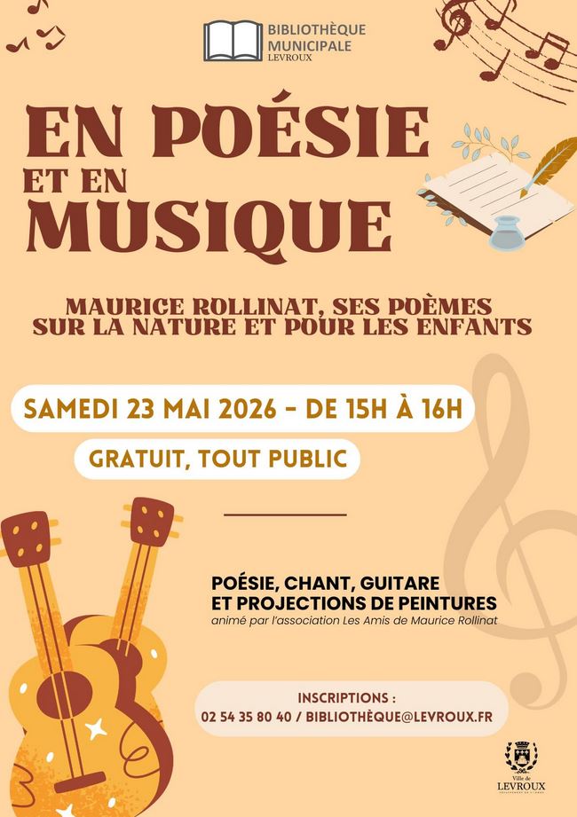 En poésie et en musique