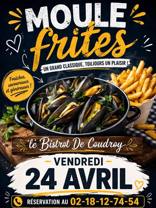 Moules frites — visuel événement