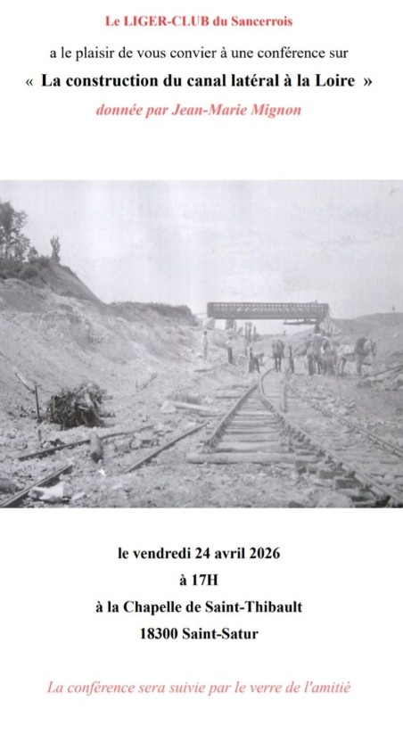 [CONFÉRENCE] La construction du canal