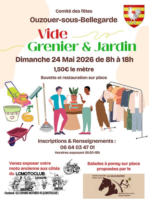 Vide-greniers et jardins — visuel événement