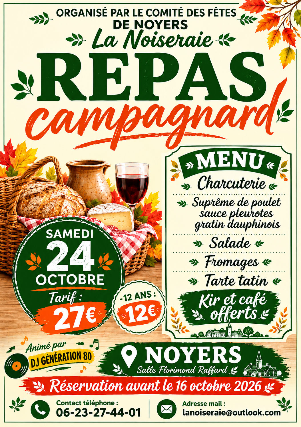 Repas campagnard