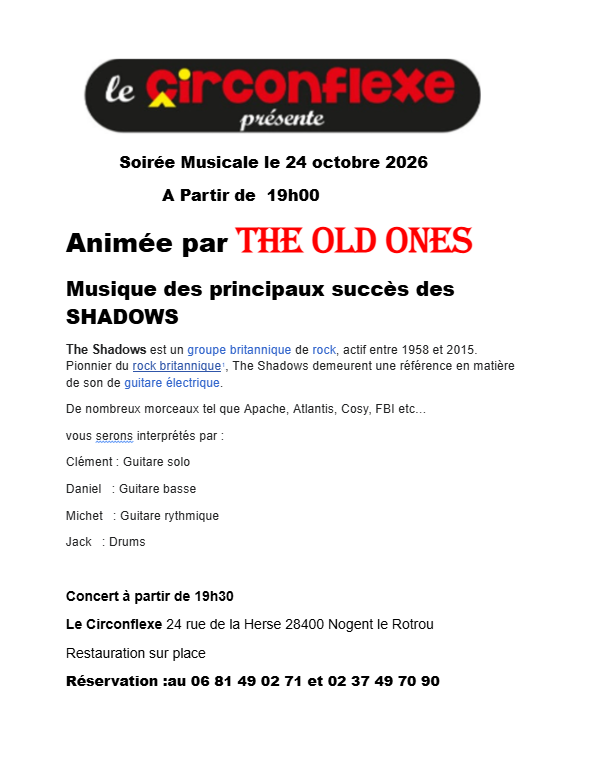 Soirée musicale au Circonflexe
