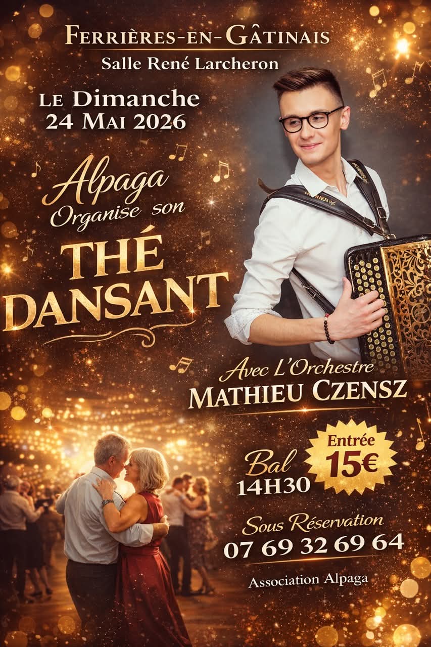 Thé dansant — visuel événement