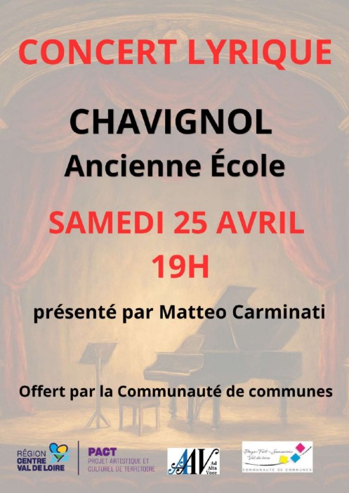 Concert lyrique — visuel événement