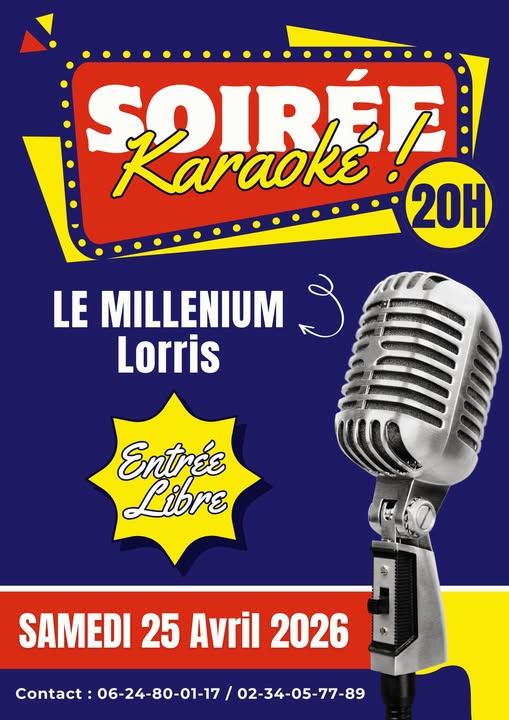 Soirée karaoké — visuel événement
