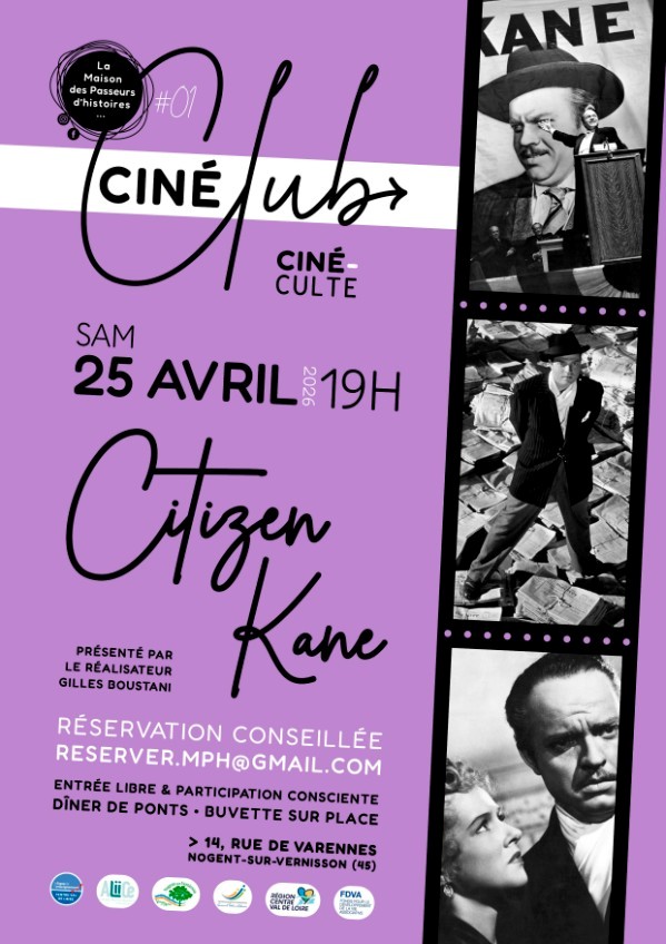 Ciné club — visuel événement