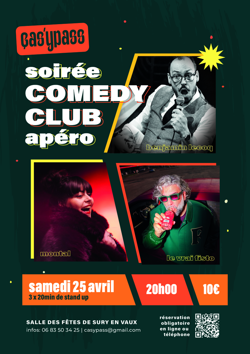 Soirée Comedy Club - Apéro