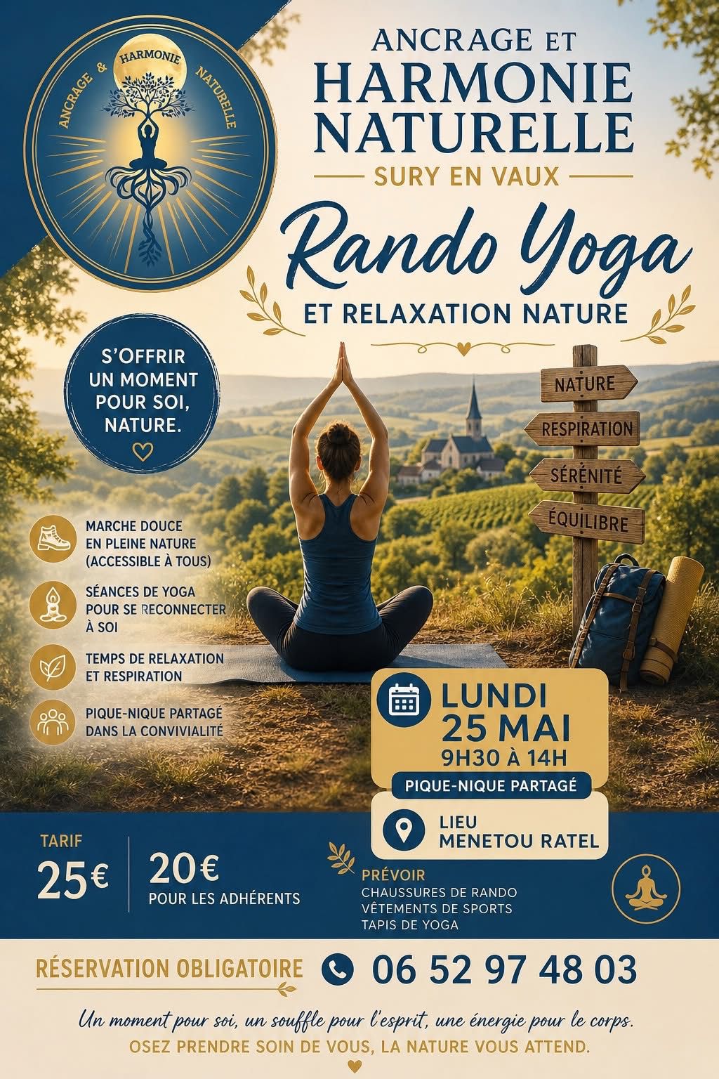 Rando - Yoga — visuel événement