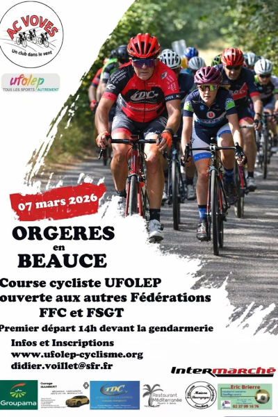 Course cycliste « 14e prix d’Orgères »