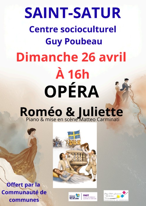 Opéra Roméo et Juliette — visuel événement