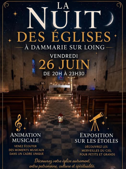 Nuit des églises — visuel événement