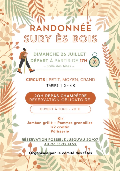 Randonnée - Dîner champêtre
