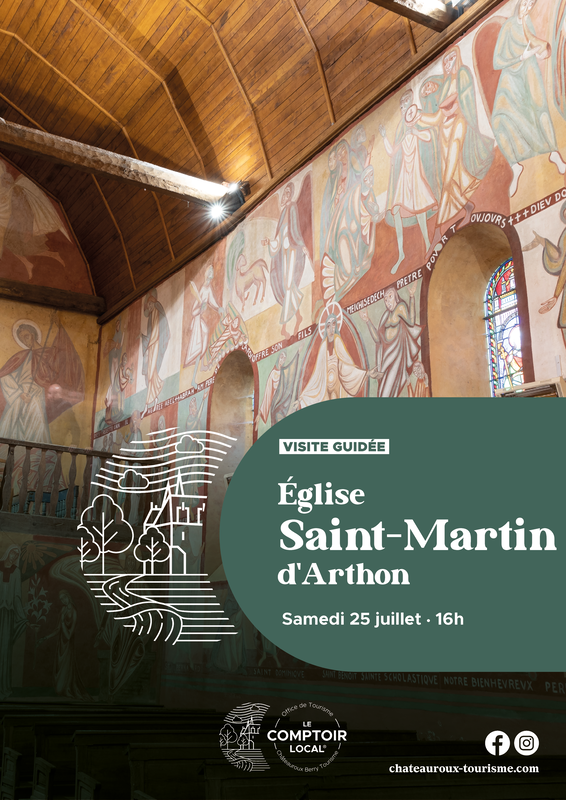 Visite de l'Église Saint Martin d’Arthon