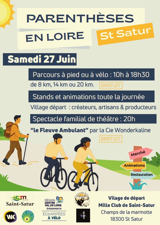 [Parenthèse en Loire]: Echappées à Vélo