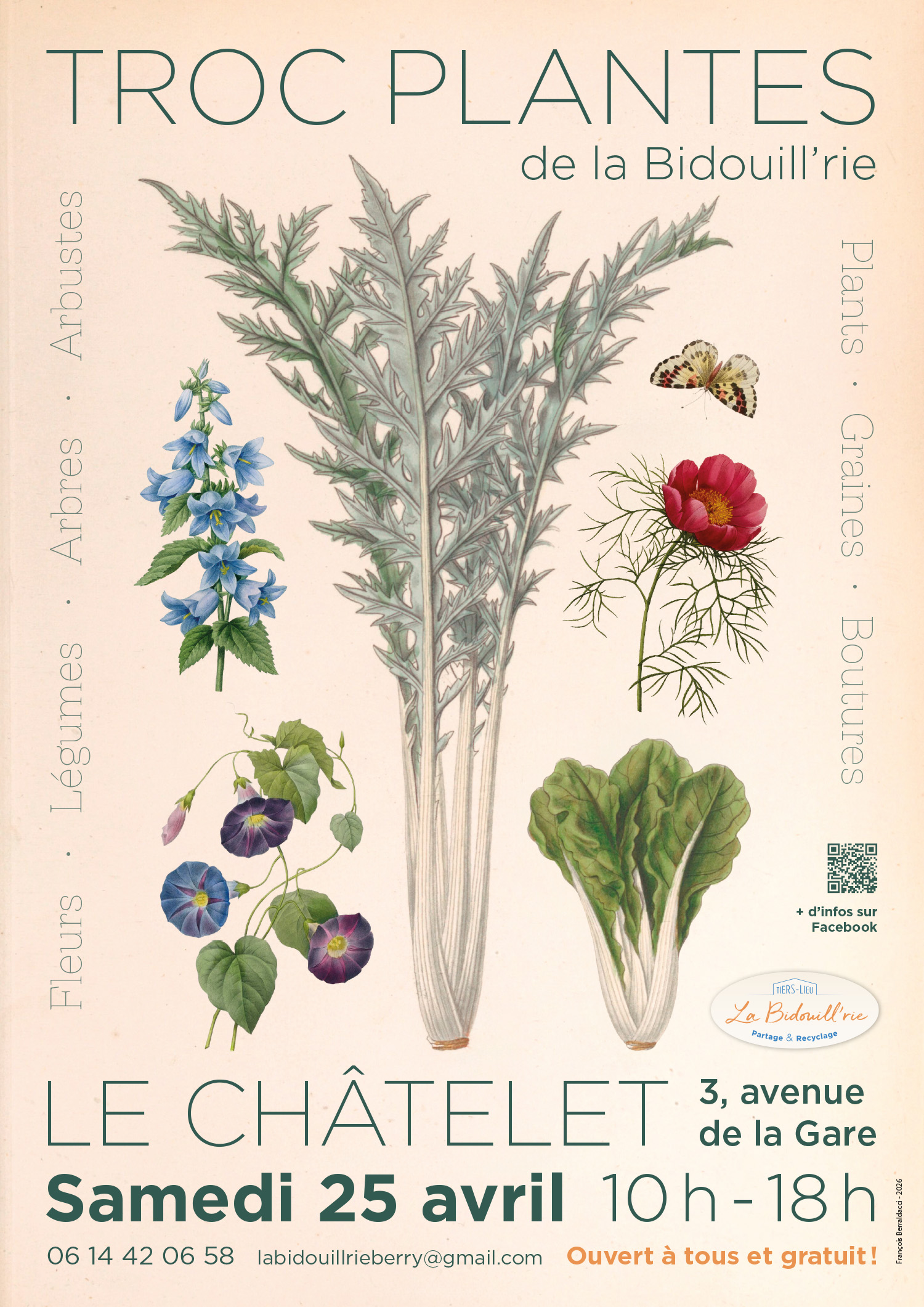 Troc plantes de la Bidouill'rie — visuel événement