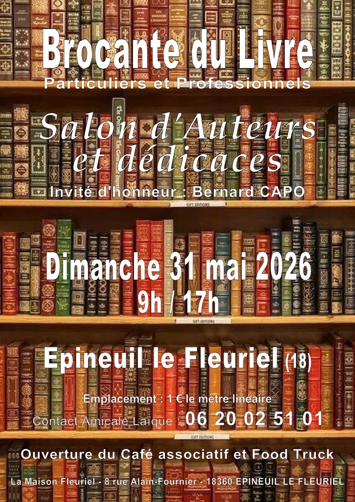 Maison Fleuriel : Brocantes aux livres