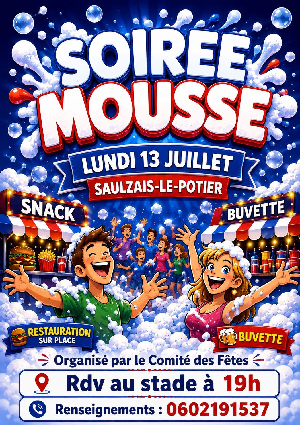 Soirée mousse