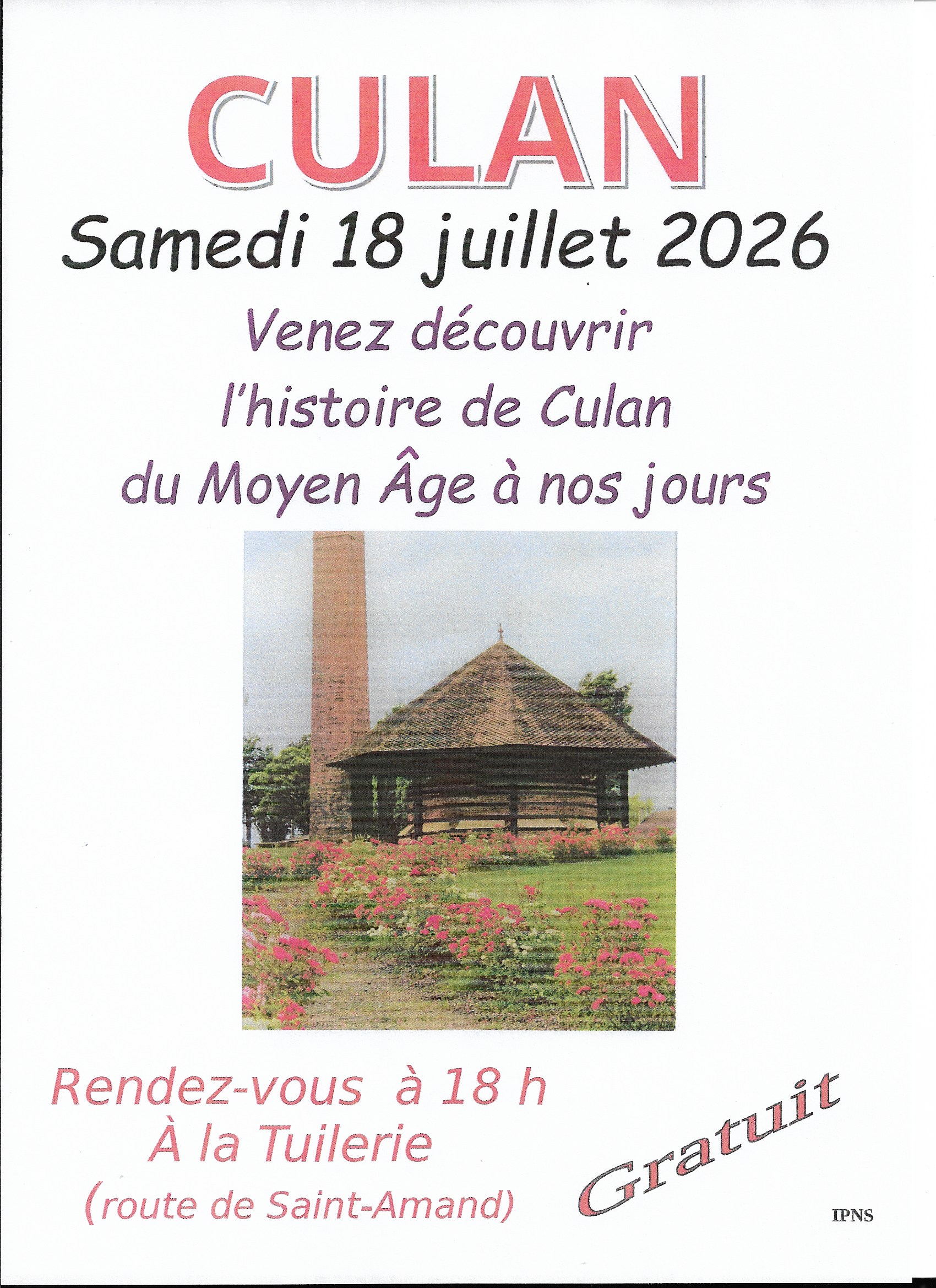 Visite historique de Culan du moyen âge à nos jours en juillet