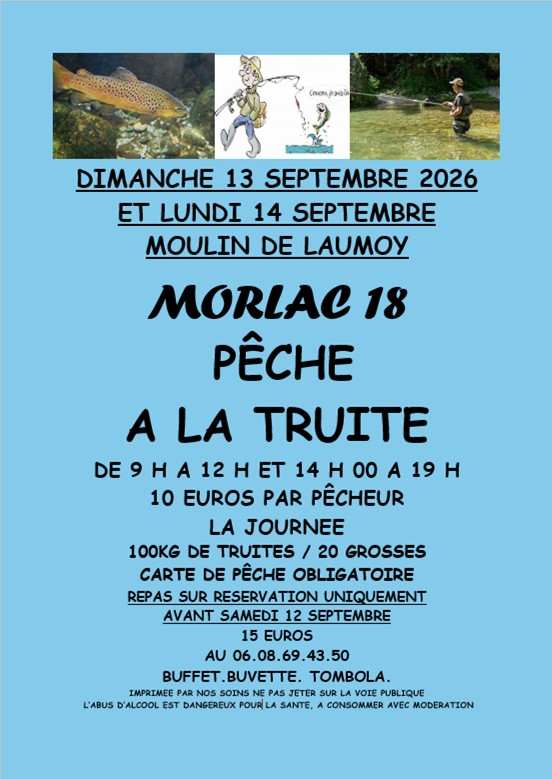 Pêche à la truite et brocante