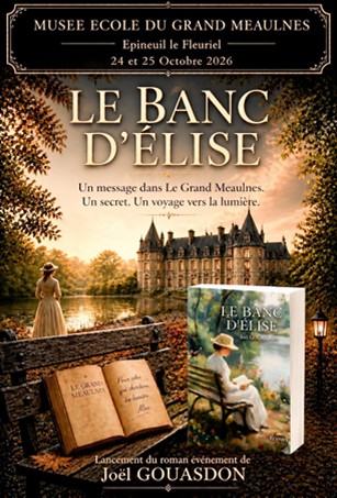 Lancement du roman "Le Banc D'Elise" de J Gouasdon