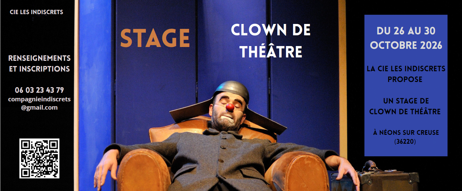 Stage clown de théâtre