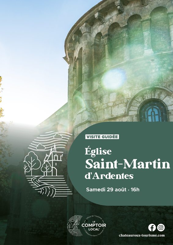 Visite de l'Église Saint Martin d’Ardentes