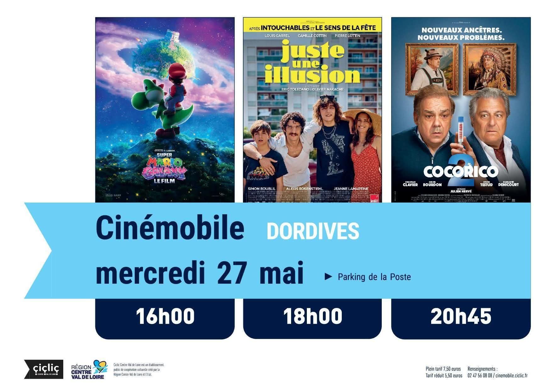 Séance de cinéma — visuel événement
