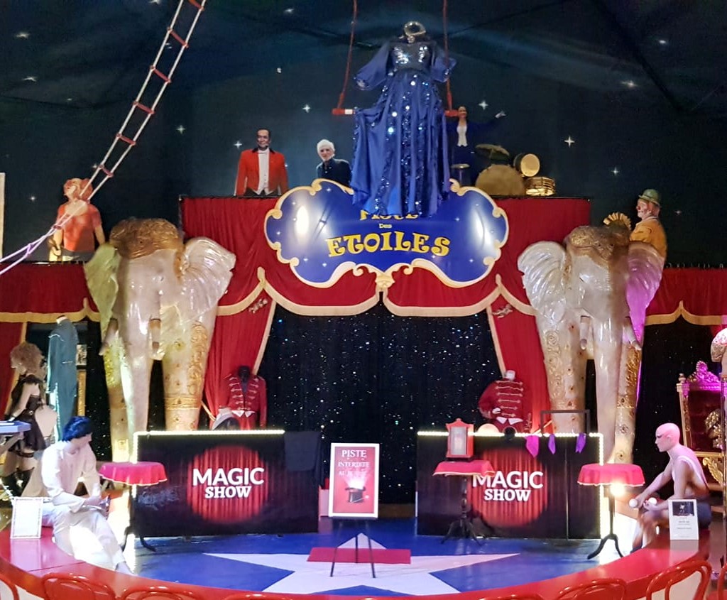 Spectacle de magie au Musée du Cirque et de l