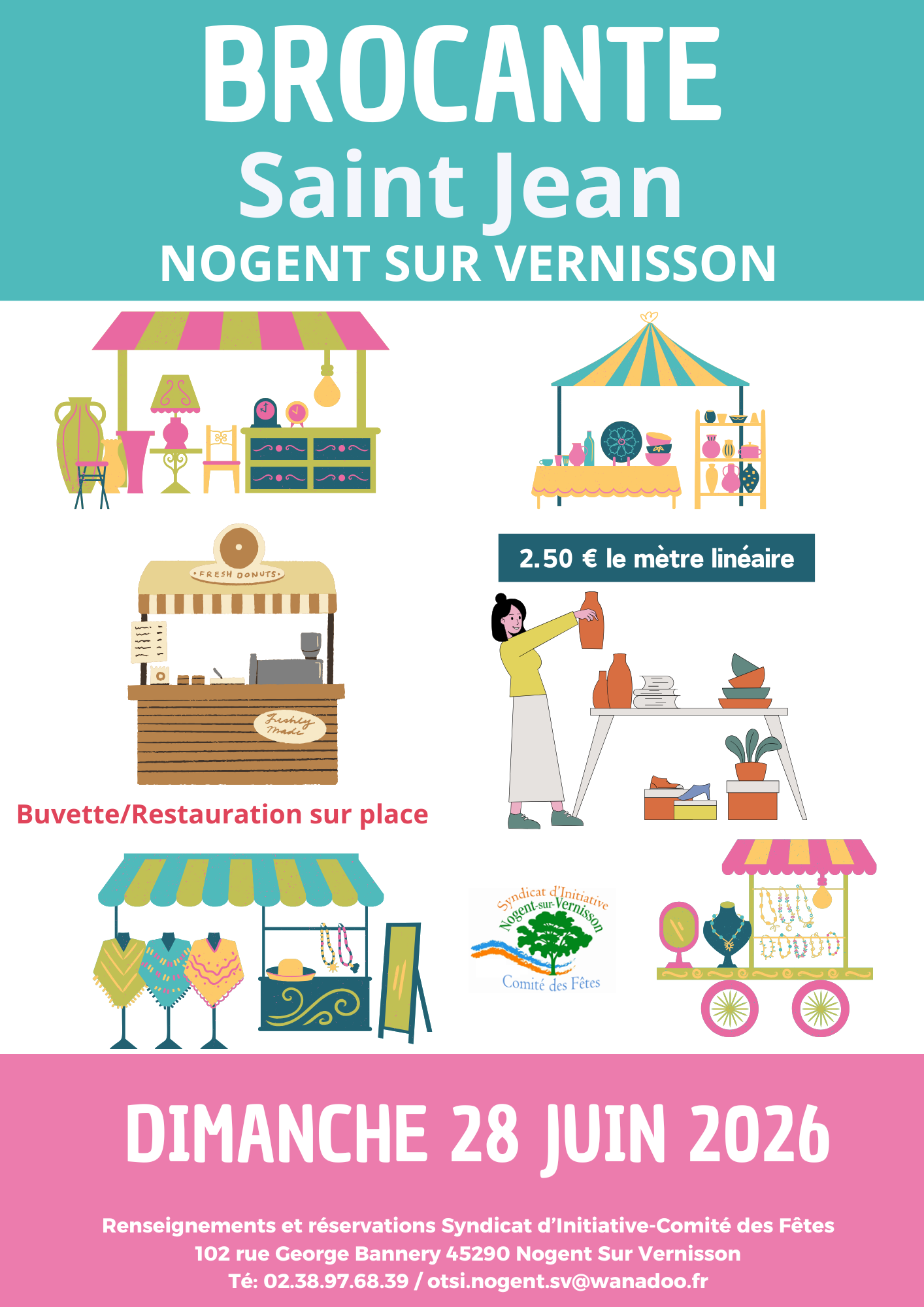 Brocante de la St Jean — visuel événement