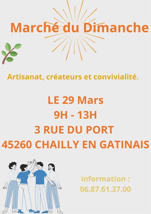 Marché du dimanche - artisans/créateurs