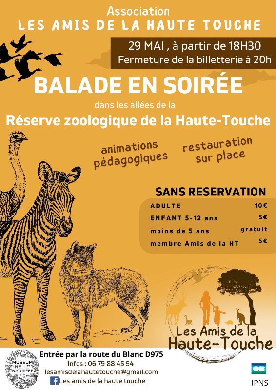 Balade en soirée à la Haute-Touche