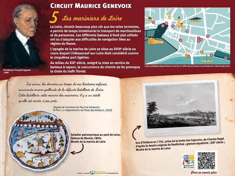 Circuit culturel : Sur les pas de Maurice Genevoix, Châteauneuf-sur-Loire - photo 16
