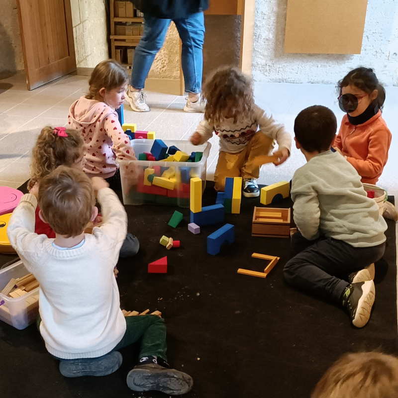Les mercredis des tout-petits au château Naillac — visuel événement