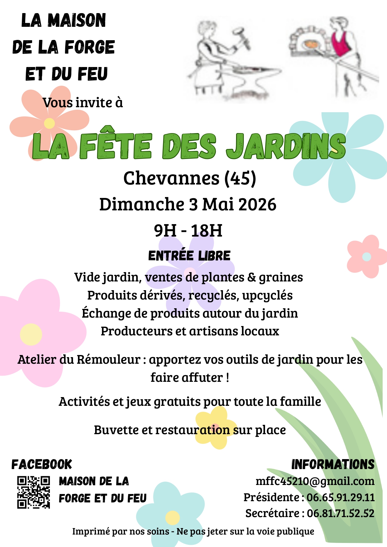 La fête des jardins — visuel événement