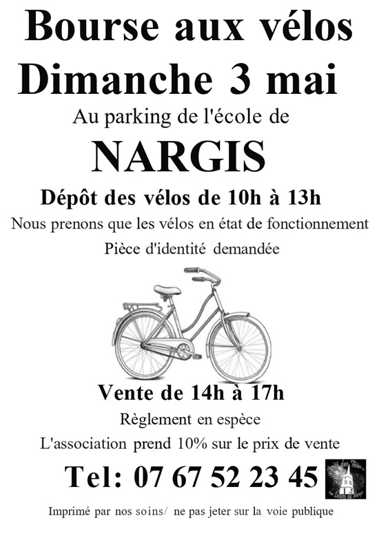 Bourse aux vélos — visuel événement