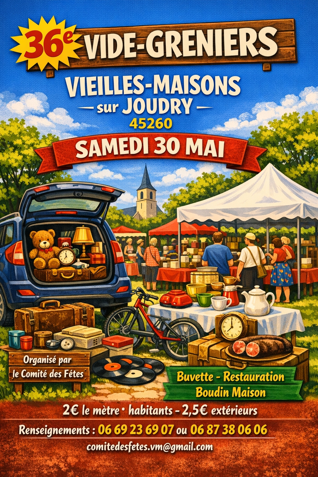 Vide-greniers — visuel événement