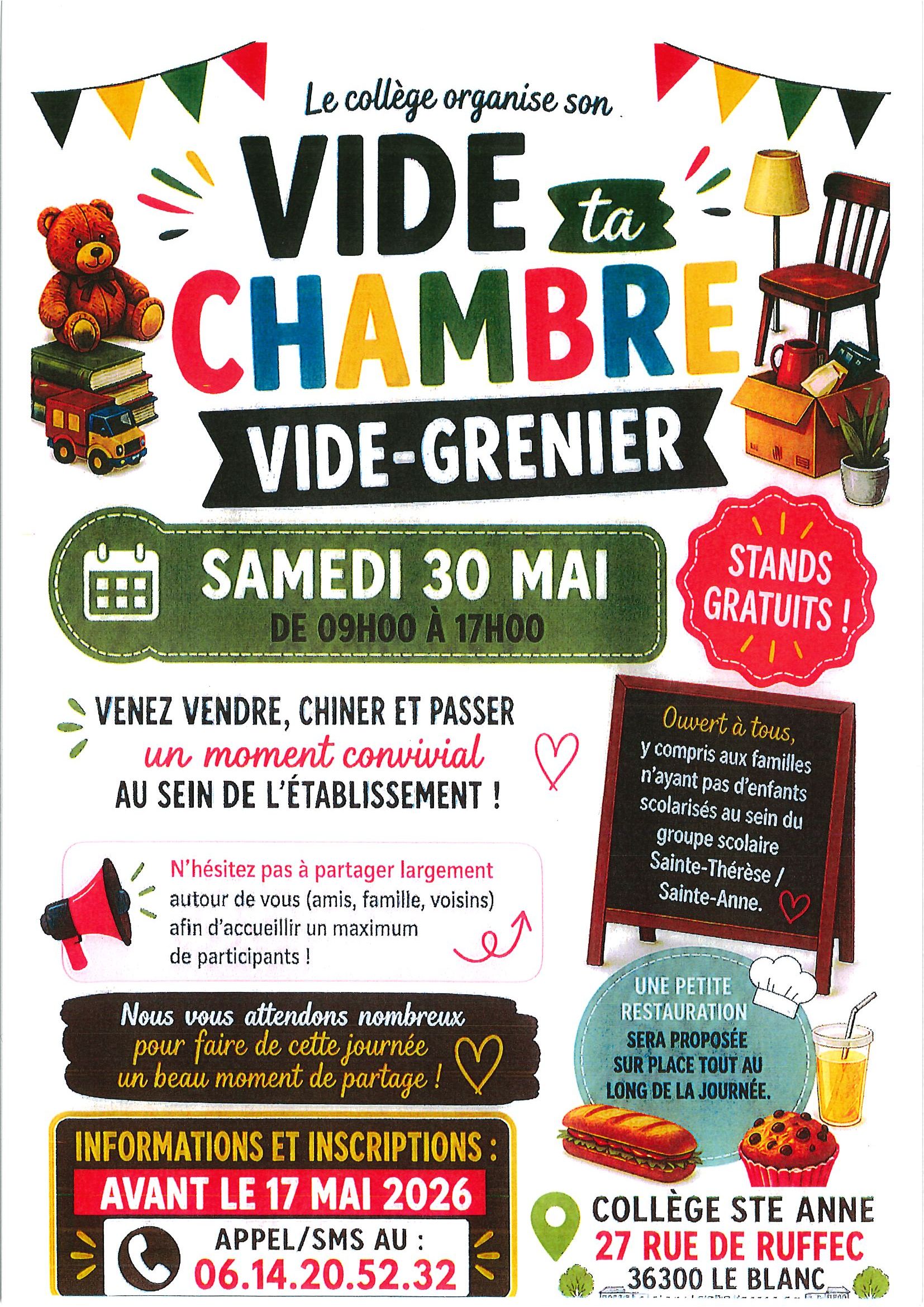 Vide ton grenier / vide ta chambre