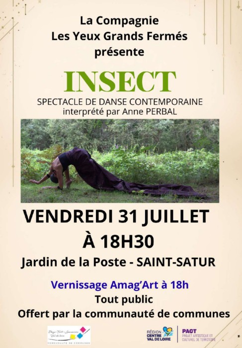 [Spectacle]: Insect, Cie Les yeux grands fermés