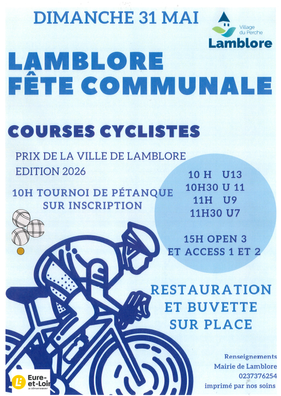 Courses Cyclistes / Fête du Village