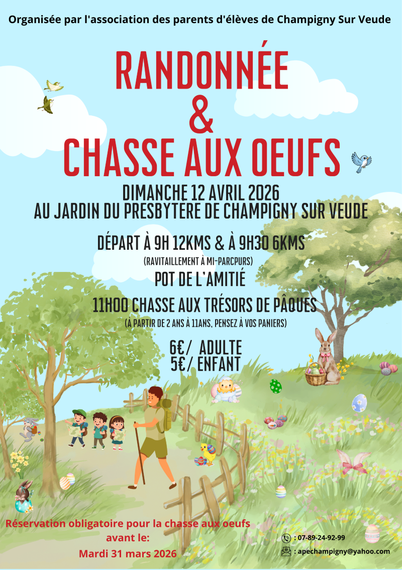 Randonnée et Chasse aux oeufs
